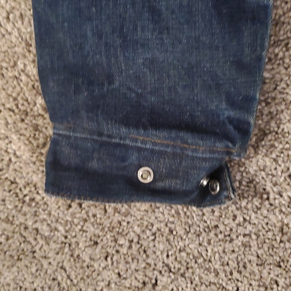 1970'S Orange Tag Vintage Levi's Jean Jacket Women's Small - Picture 4 of 8